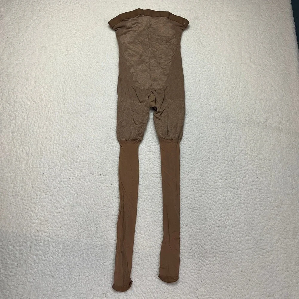 Spanx Tights Womens E Brown Higher Power Pantyhose 20217R High Waist‎ Shapewear
